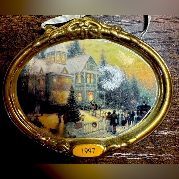 Hallmark Other - Hallmark Keepsake Ornament “Victorian Christmas”Thomas Kinkade Painter of Light‍